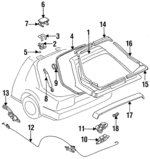 9049880M00 - : Protector for Nissan Image