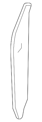 8R3Z16071B - Body: Insulator for Ford: Mustang Image