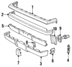 4334836 - Body: Sight Shield for Chrysler: Imperial, New Yorker Image
