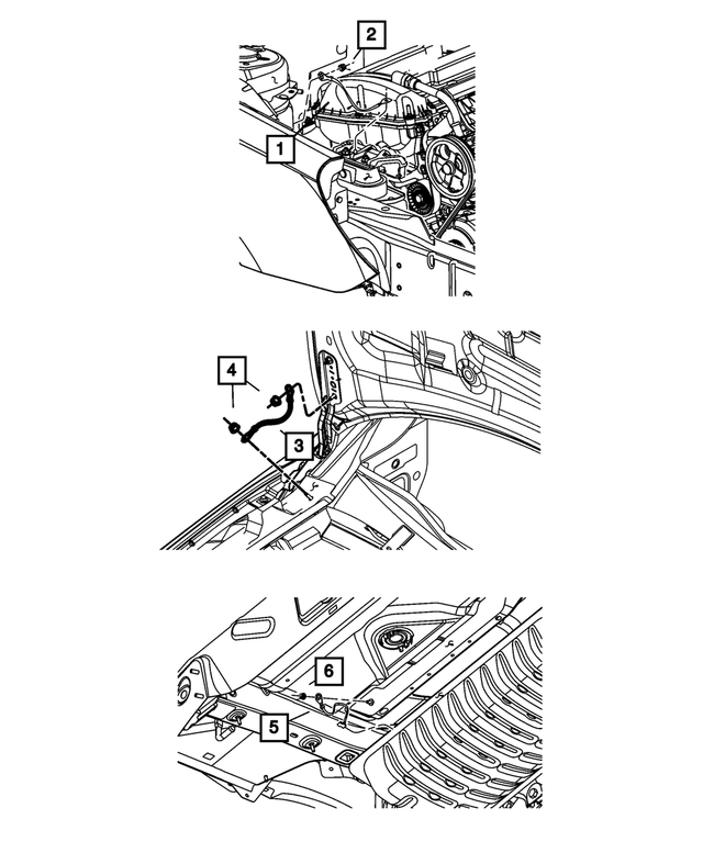 4672334AA - Electrical: Ground Strap for Mopar Image image