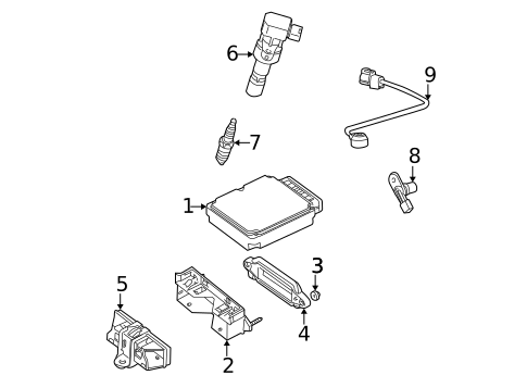 Ignition System for 2005 Jaguar X-Type #0