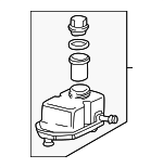34321162263 - Body: Reservoir for BMW: Z3 Image