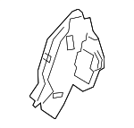 51225A160C3 - Body: Lock for BMW Image