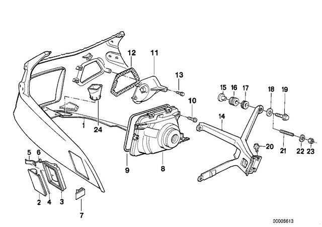 46632308093 - : Frame for BMW-Motorrad Image