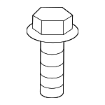 90113SJCA00 - Body: Upper Support Screw for Honda Image