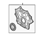 LR011995 - Engine: Lower Timing Cover for Land-Rover Image