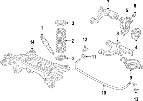 Rear Suspension for 2009 INFINITI QX56 #0