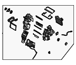 97205Q5340 - HVAC: AC &amp; Heater Assembly for Kia: Seltos Image