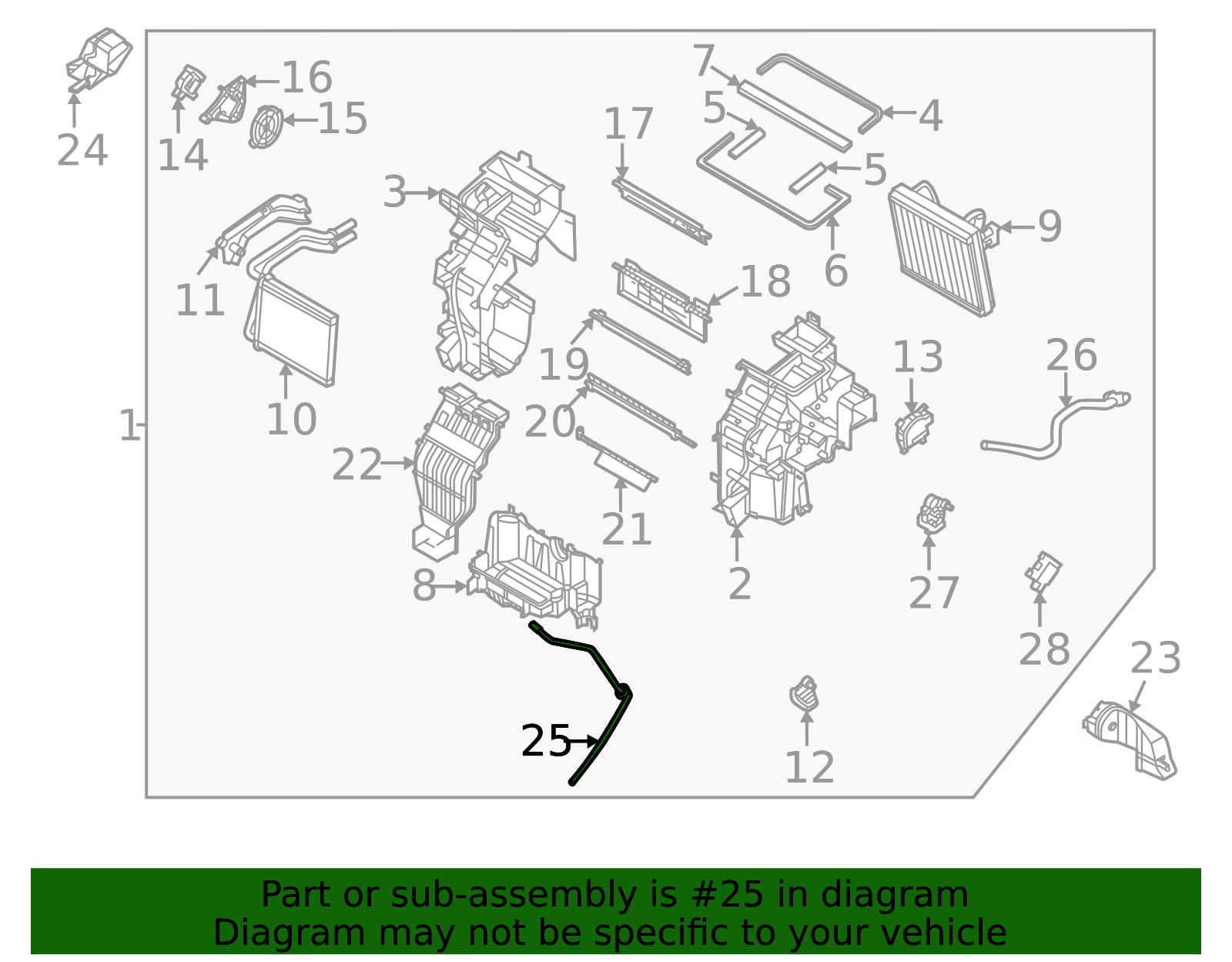 97239-Q5100 - Drain Hose 2021-2023 Kia Seltos | Kia.Parts Store