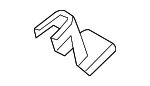 87508ZR00B - Body: Seat Track Cover for Nissan Image