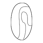 25671134 - HVAC: Return Line Assembly Clamp for Buick: LeSabre | Cadillac: DeVille | Pontiac: Bonneville Image