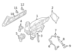 6H145702S - Engine: Turbocharger for Audi Image