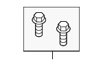 90038513301 - Body: Support Bolt for Porsche Image