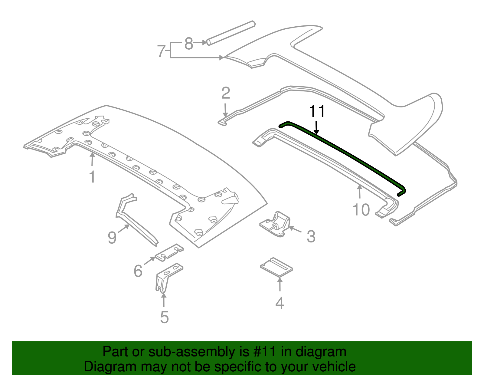 Rear Seal - BMW (51767133834)