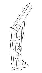 6110860900 - Body: Pillar Reinforced for Lexus: GX460 Image