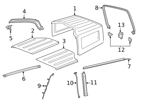 Top & Components for 2018 Jeep Wrangler #0