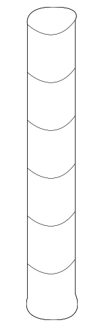8626595 - Body: Upper Hinge Spring for Volvo: V70, XC70 Image