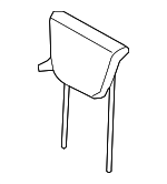 9141768 - Body: Headrest for Volvo: V70, XC70 Image