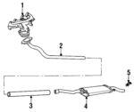 68253031B - Exhaust: Exhaust Manifold for Volkswagen Image