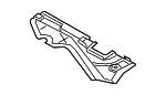 4N0825215D - Body: Rear Shield for Audi: A8 Quattro, S8 Image