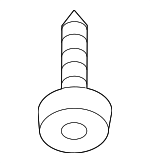 N10748001 - Body: Front Shield Bolt for Audi: A6 Quattro, A7 Sportback, A8 Quattro, e-tron GT, e-tron Quattro, e-tron S, e-tron S Sportback, e-tron Sportback, Q6 e-tron, Q8 e-tron, Q8 e-tron Sportback, RS6 Avant, S7 Sportback, S8, SQ6 e-tron, SQ8 e-tron, SQ8 e-tron Sportback Image