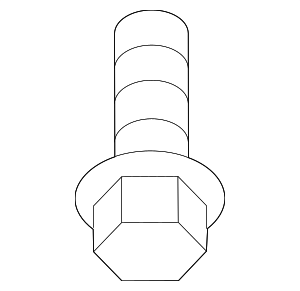 N91068701 - Body: Front Support Bolt for Audi Image