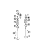 68439897AA - Engine: Engine Intake Valve for Mopar Image