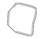 3F2Z17404A06BA - Body: Weatherstrip for Ford: Freestar | Mercury: Monterey Image