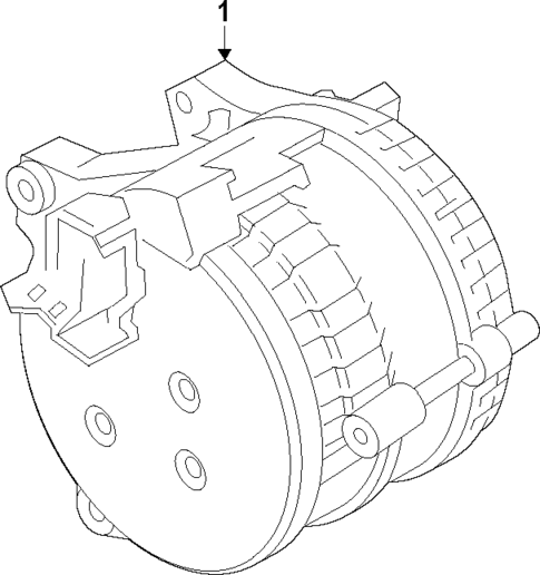 Alternator for 2018 Porsche Panamera #1