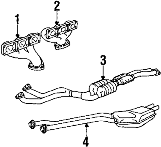 11621716733 - Exhaust: Exhaust Manifold for BMW Image