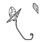 25827603 - : Primed Passenger Side Mirror for GM Image