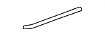 2326203502 - Body: Upper Rail Stiffener for Mercedes-Benz Image