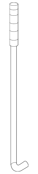 31513TLAA10 - Electrical: Battery Hold Down Stud for Honda Image