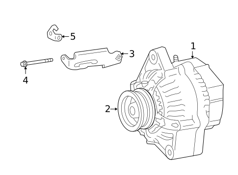 Alternator for 2012 Scion xD #1