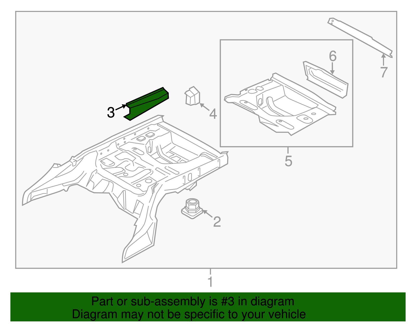 41117245550 - 2010-2017 BMW Rail Extension (41-11-7-245-550) | BMW of ...