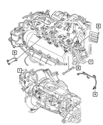 56051159AA - : Engine Wiring Bracket for Dodge: Ram 1500, Ram 2500, Ram 3500 Image