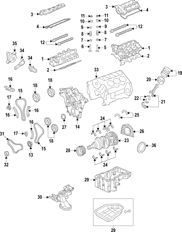 243123L100 - : Timing Chain for Hyundai Image