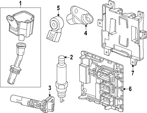 Ignition System for 2025 GMC Terrain #0