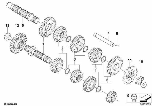 23007706942 - : Bracket for BMW-Motorrad Image