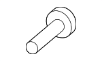 BJS750M38 - Body: Corner Molding Clip for Mazda Image