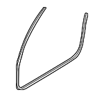 51767162403 - : Weather-Strip On Body for BMW: 328i, 335i, 335is, M3 Image