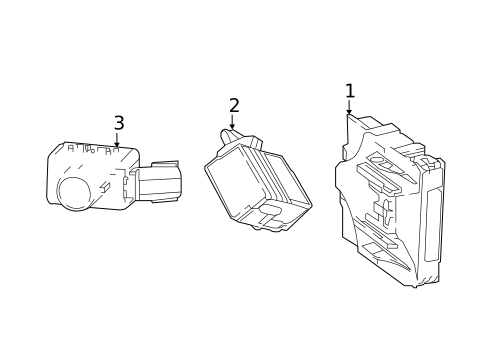 Electrical Components for 2020 Toyota Camry #1