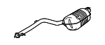 28710T4100 - Exhaust: Rear Muffler for Hyundai Image