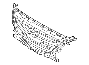 BJD350712D - : Grille for Mazda: 3 Image
