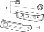E7WY13404A - Electrical: Tail Lamp Assembly for Mercury: Cougar Image