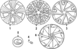 4261146050 - : Wheel for Lexus Image