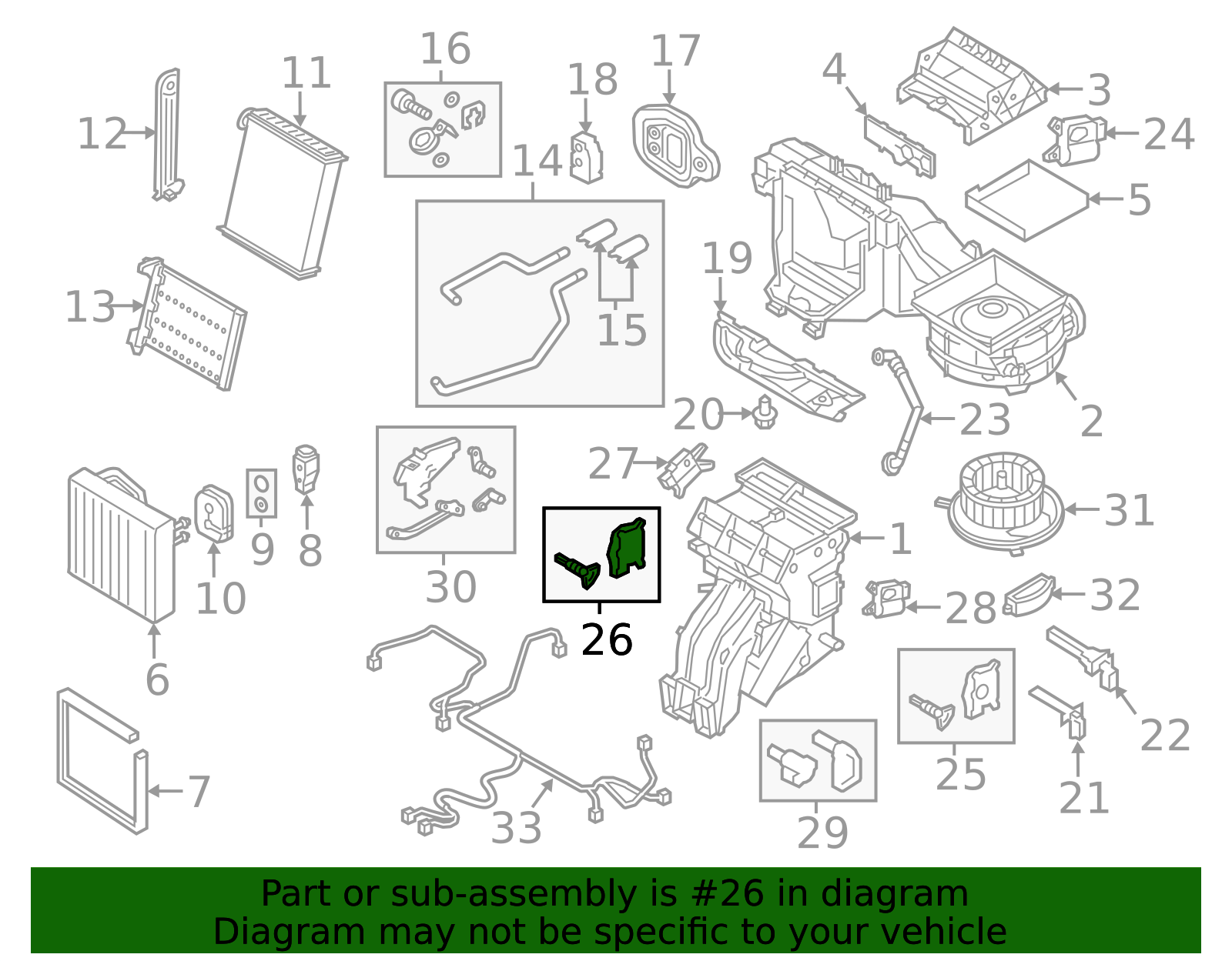 5WA-898-511 - Motor TEMPERATURE REGULATING FLAP 2015-2025 Audi