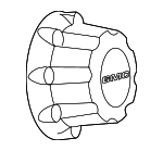 9597170 - Suspension: Hub Cap for GMC: Sierra 1500, Sierra 1500 Classic, Sierra 1500 HD, Sierra 1500 HD Classic, Sierra 2500, Sierra 2500 HD, Sierra 2500 HD Classic, Sierra 3500, Sierra 3500 Classic, Sierra 3500 HD, Yukon Image