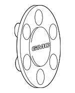 15712389 - : Button Style Center Cap with GMC Logo for GMC: Sierra 1500, Sierra 1500 HD, Sierra 2500, Sierra 2500 HD, Sierra 3500, Yukon, Yukon XL 1500, Yukon XL 2500 Image