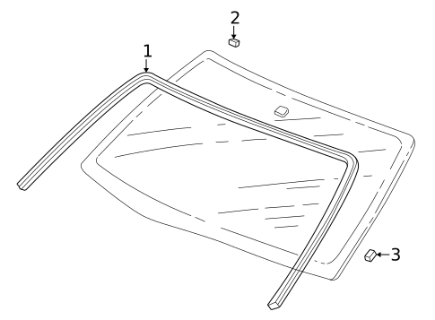 Reveal Moldings for 2002 Honda Odyssey #0